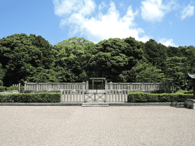 Imperial mausoleum in Nara