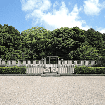Imperial mausoleum in Nara