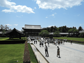 Peoples at Todaiji Temple