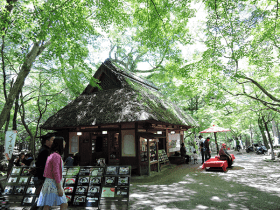 Tea house at Kasuga-taisha Shrine