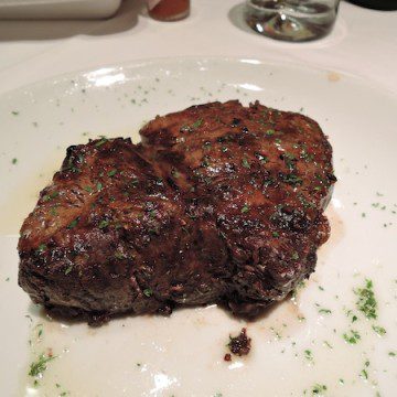 Filet mignon at Flemming’s