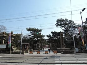 Entrance of Sumiyoshi taisha
