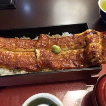 Osaka eel of Teradaya