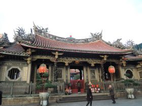 LungShan temple in Taipei
