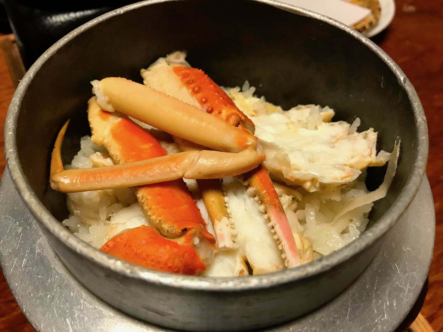 Snow crab rice