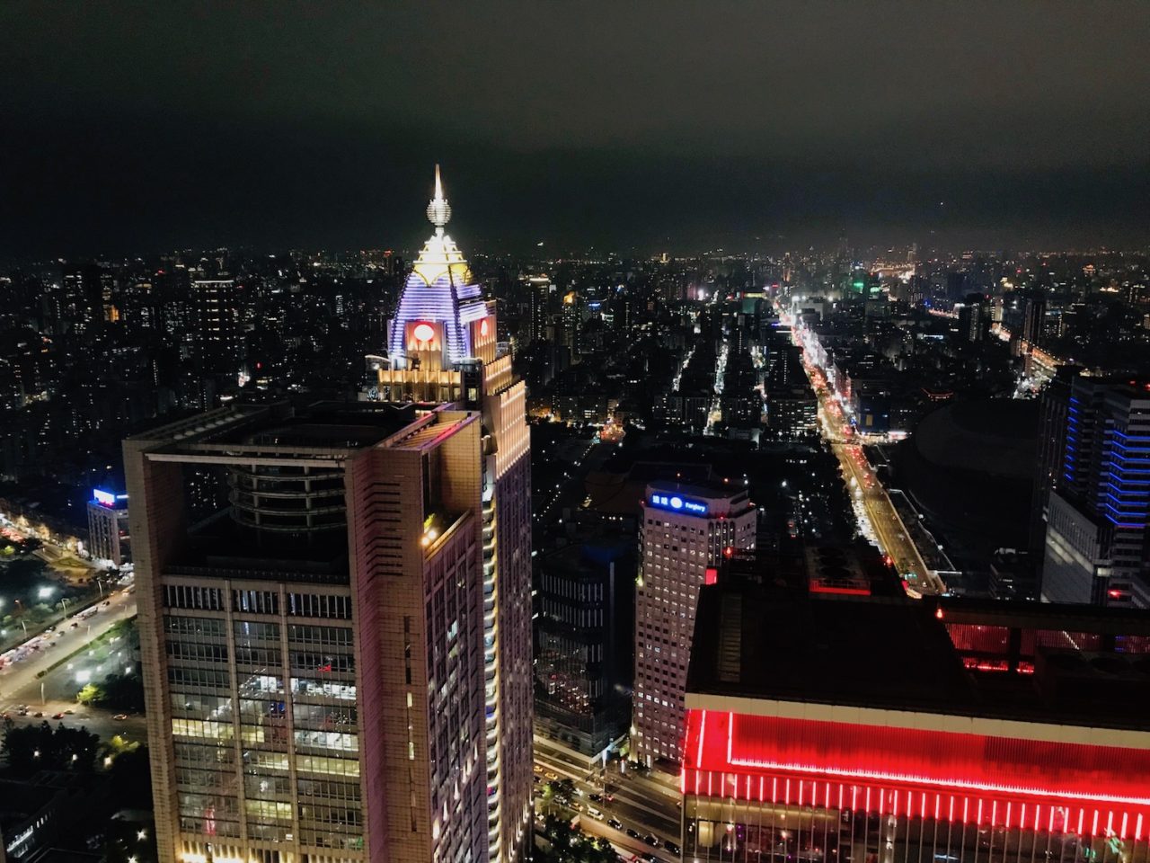 Night View in Taipei