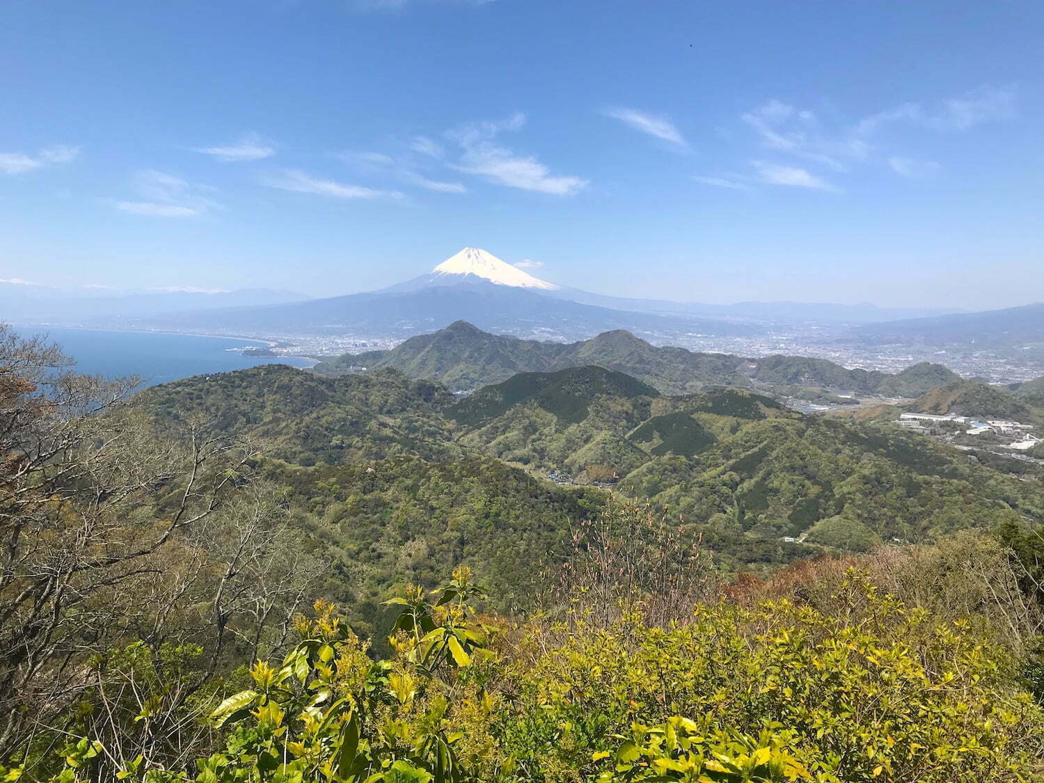 Mt. Fuji view from Izu