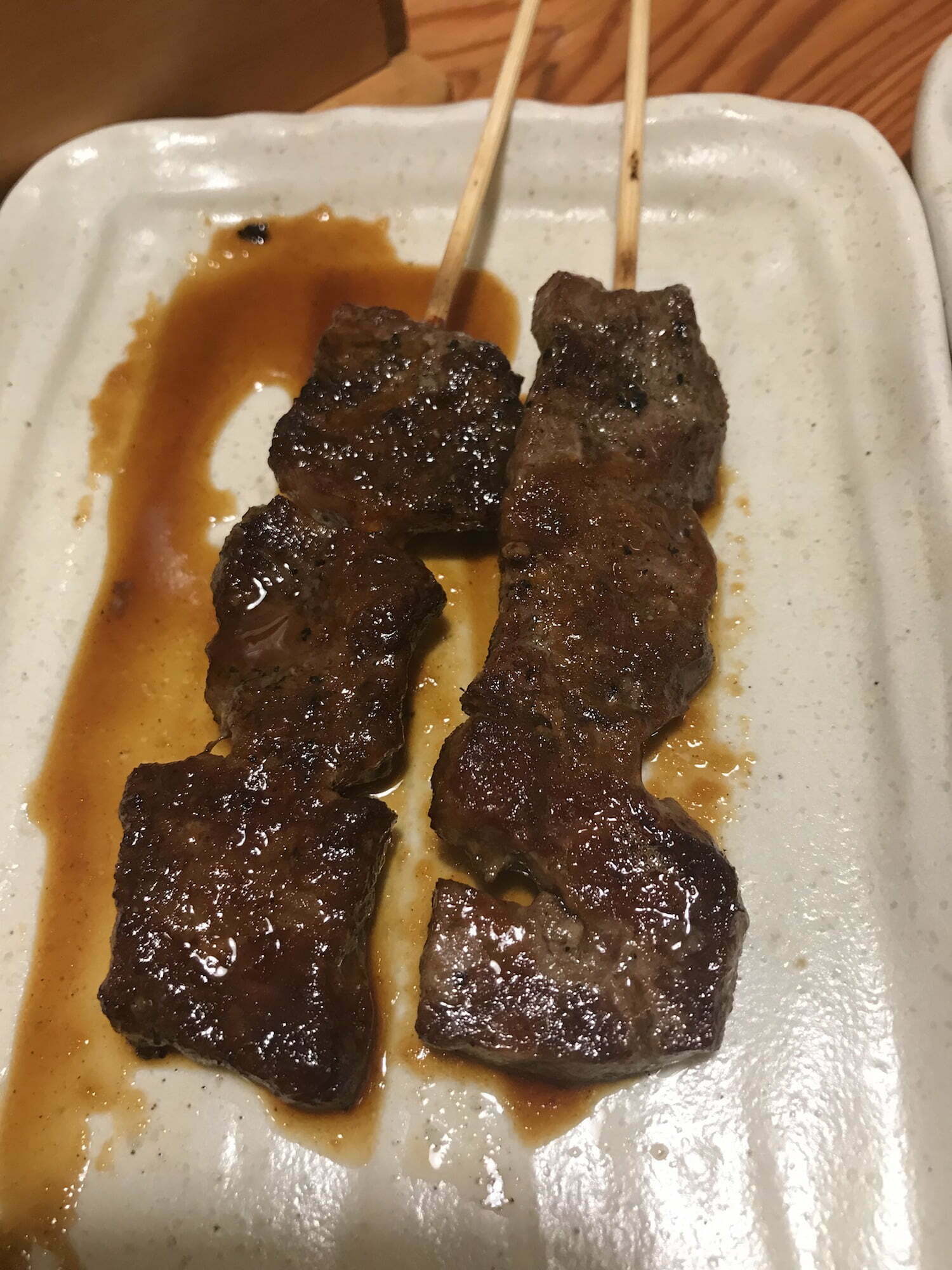 Beef kushiyaki
