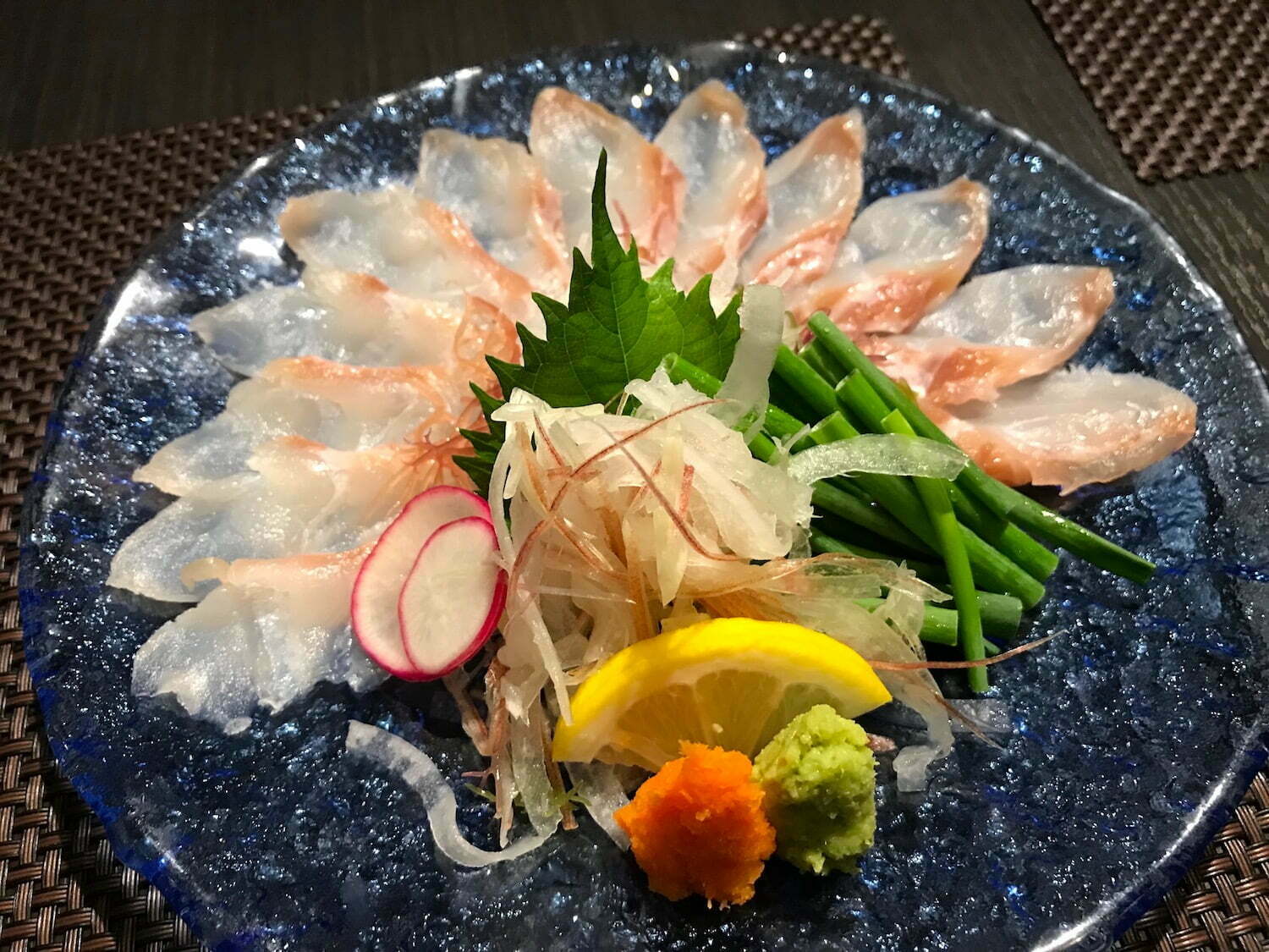 Kue or Ara sashimi the best fish