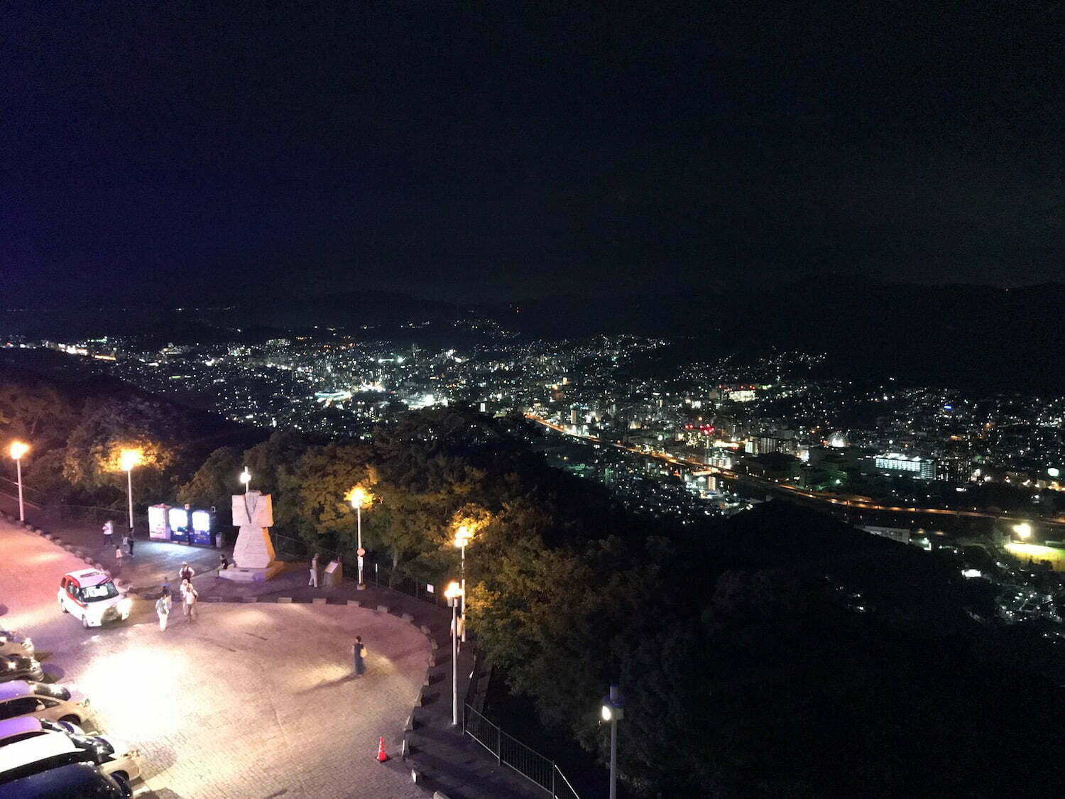 Night scene of Nagasaki