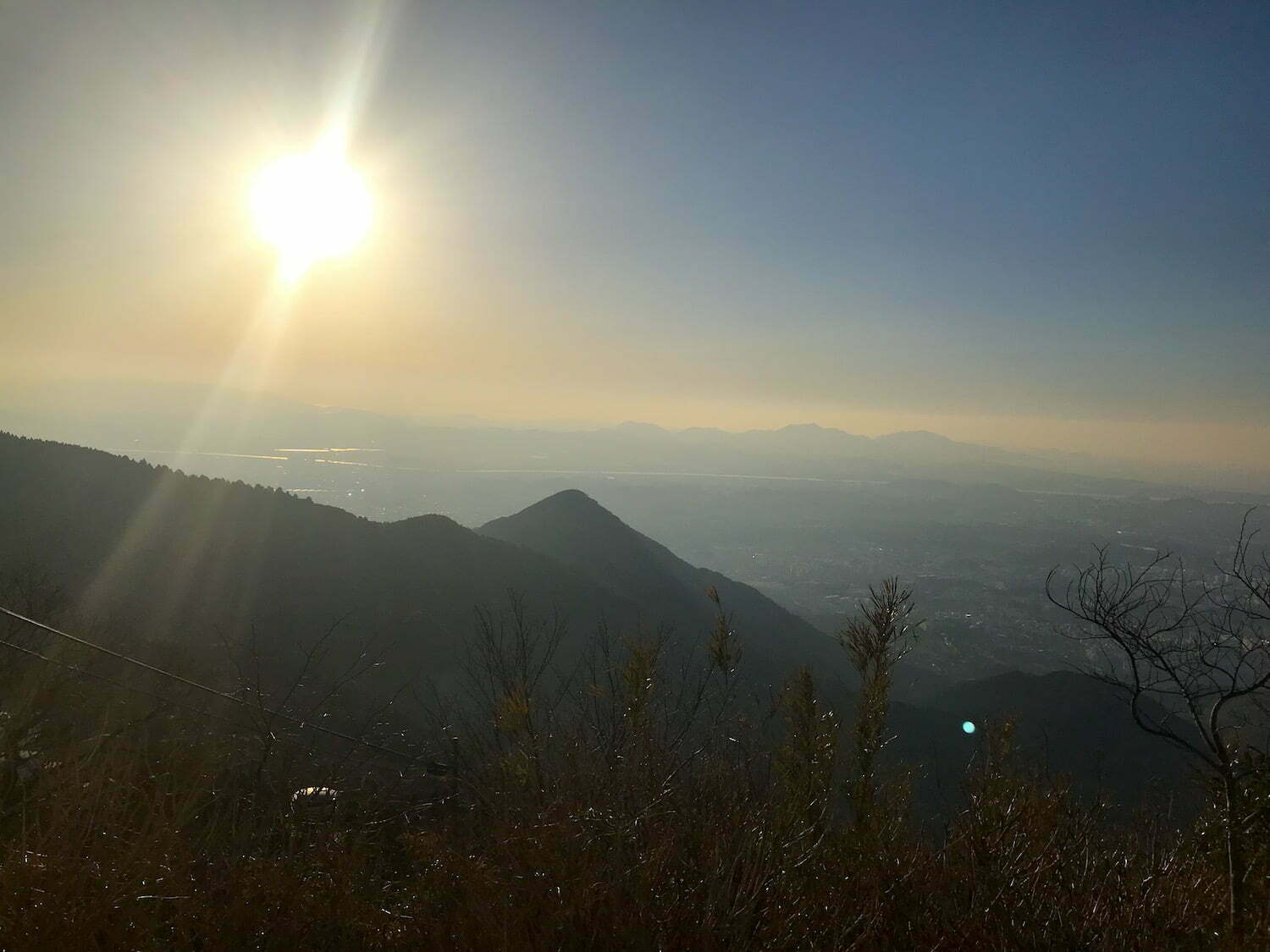 The view from Mt. Sarakura