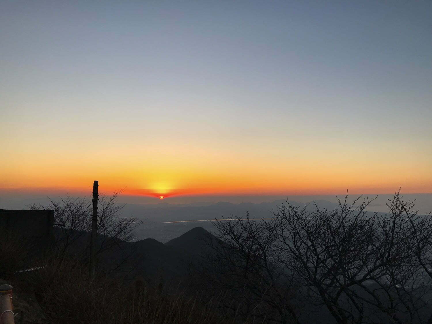 Sunset on Mt. Sarakura