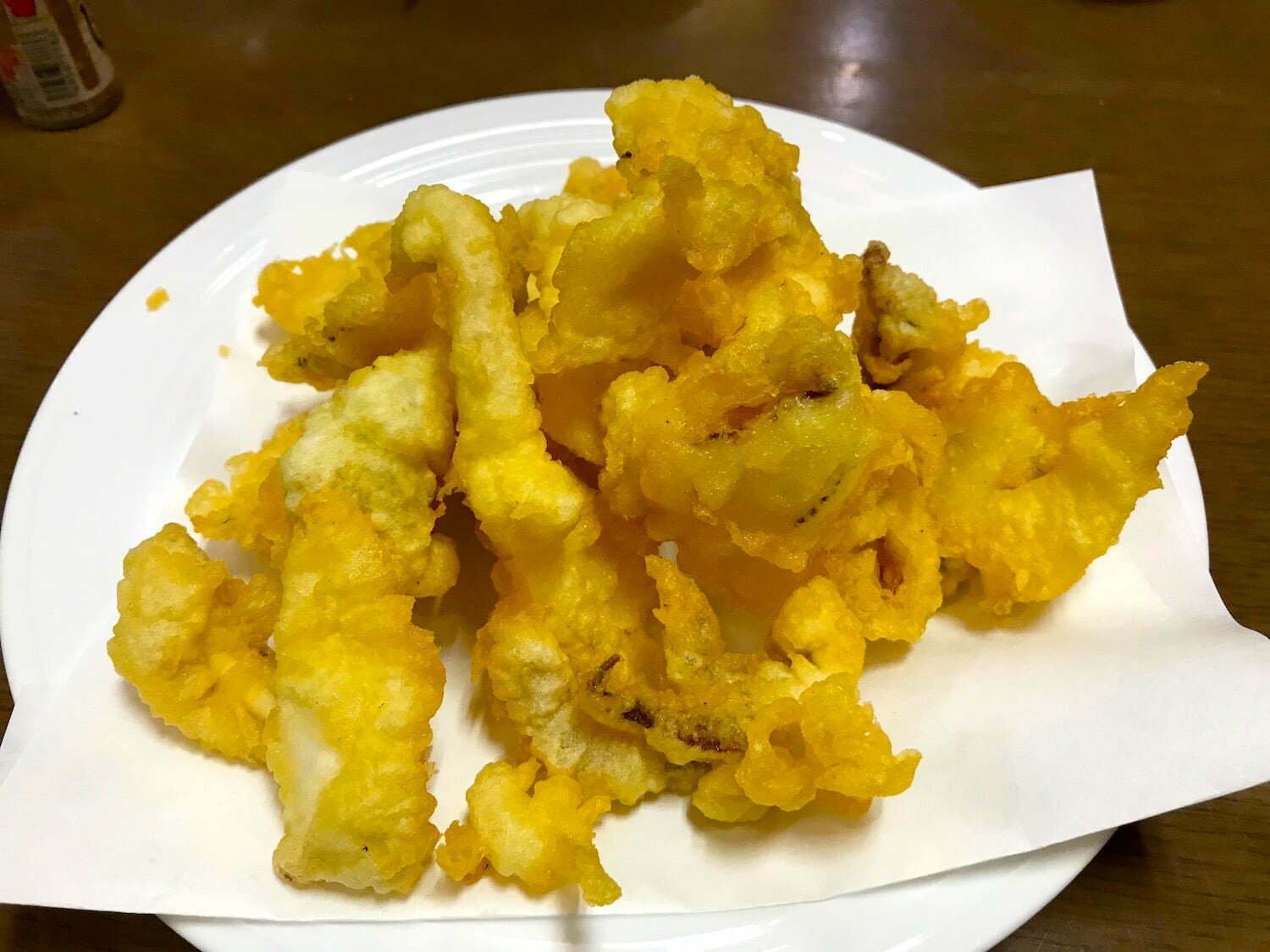 Squid tempura include