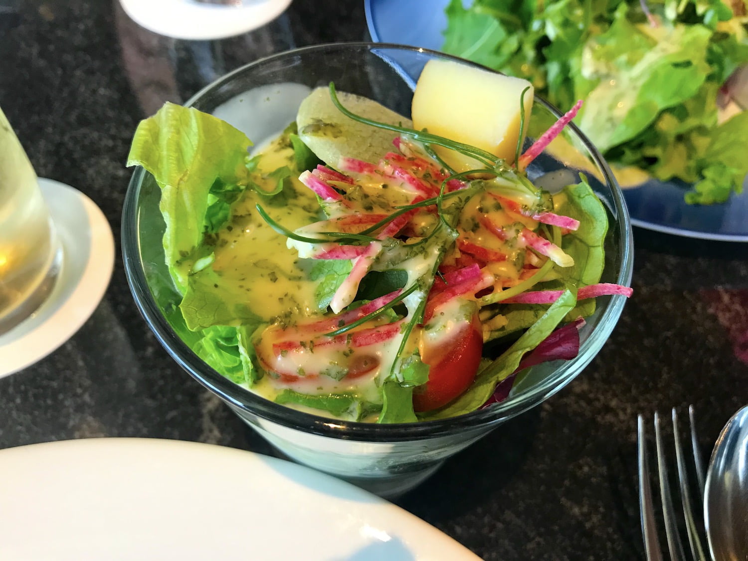 Nippondaira Hotel green salad