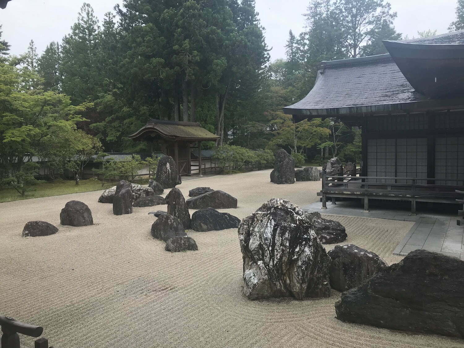 The garden of Kongobuji temple