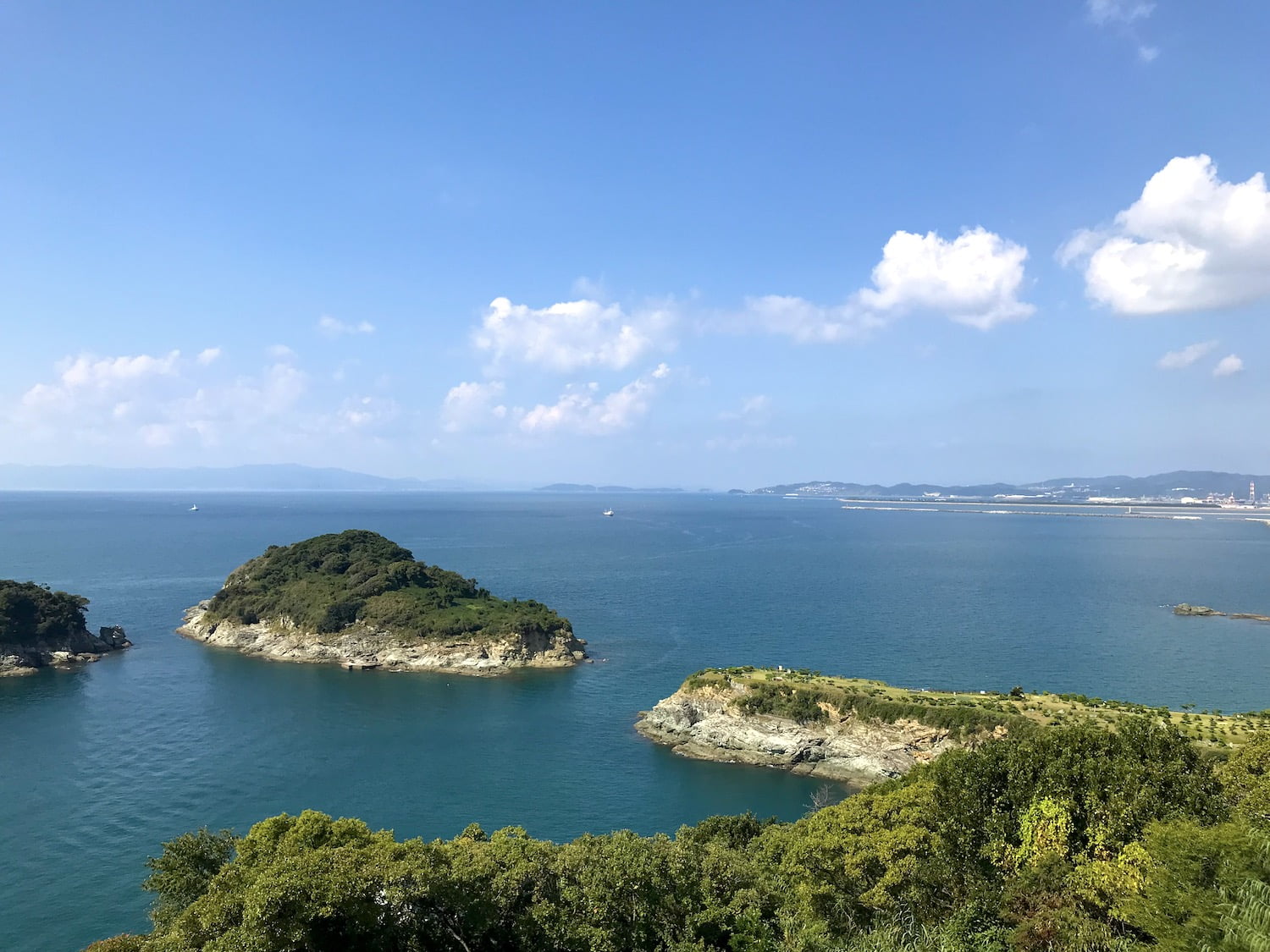Saigasaki lighthouse view
