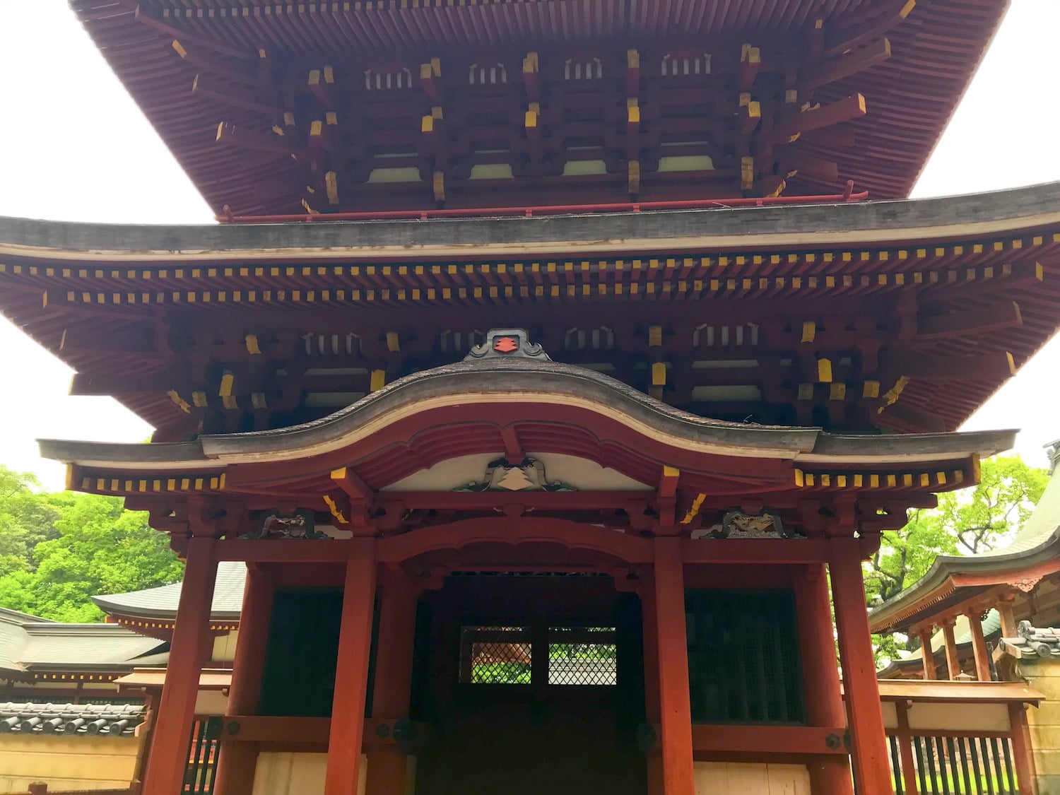 Komo jinja Shrine gate