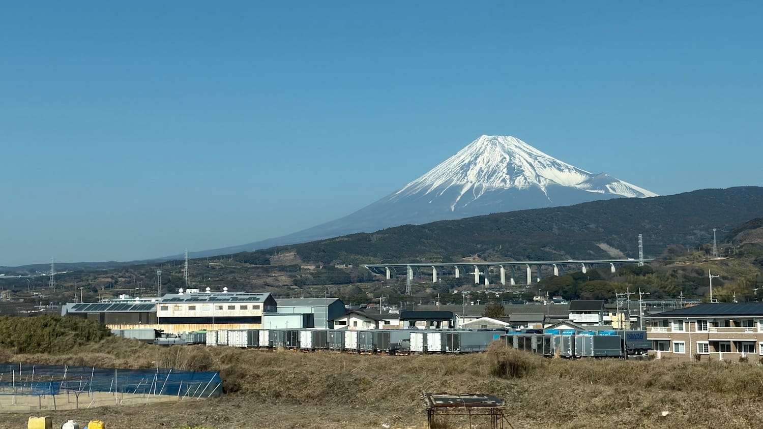 Mt.Fuji from Shinkansen
