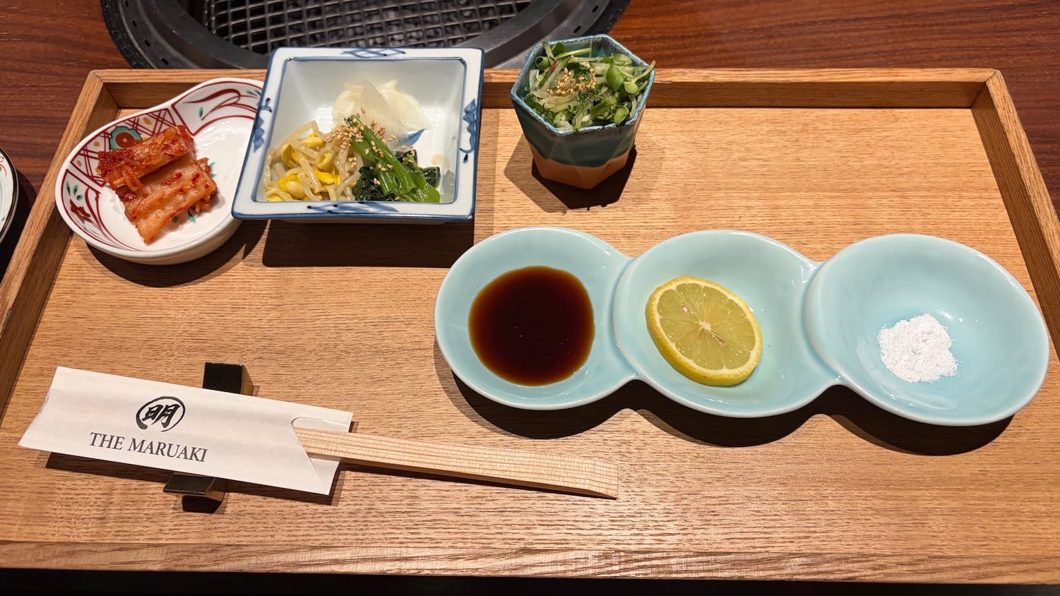 Maruaki yakiniku course 8000 yen